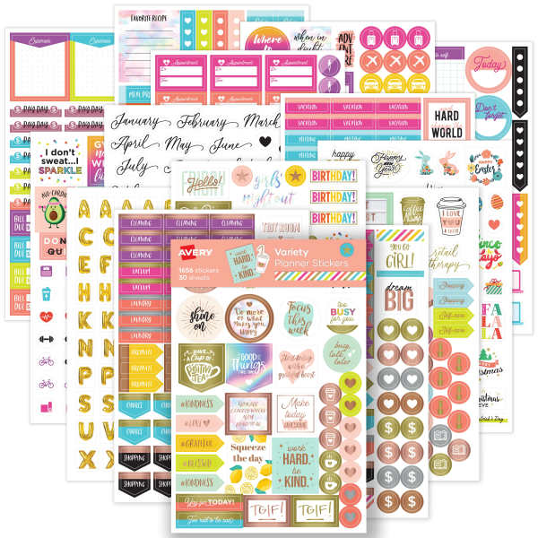 Planner Sticker Variety Pack